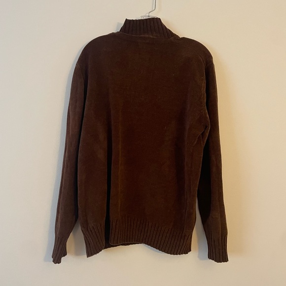 Drapers and Damon’s Vintage Brown Half Zip Pull Over - Picture 2 of 6